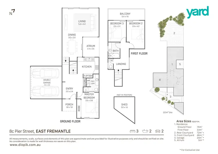 Floorplan of Homely house listing, 8C Pier Street, East Fremantle WA 6158