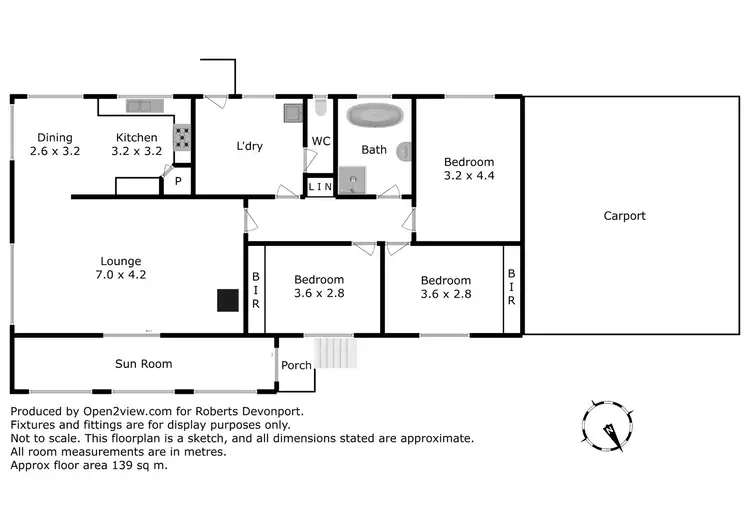 Floorplan of Homely house listing, 114 Brooke Street, East Devonport TAS 7310