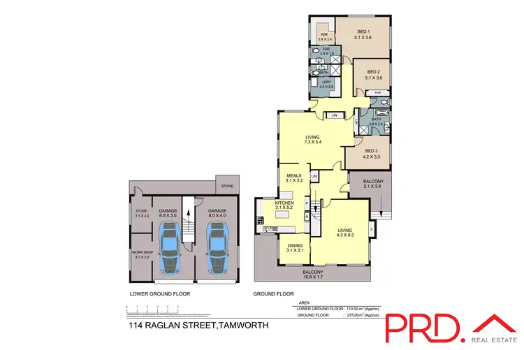 Floorplan of Homely house listing, 114 Raglan Street, Tamworth NSW 2340
