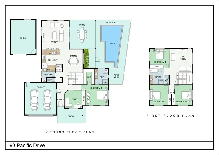 Floorplan of Homely house listing, 93 Pacific Drive, Blacks Beach QLD 4740