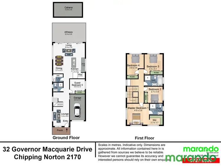 Floorplan of Homely house listing, 32A Governor Macquarie Drive, Chipping Norton NSW 2170