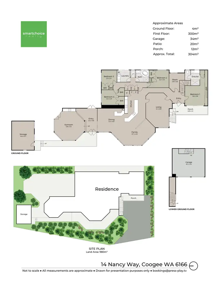 Floorplan of Homely house listing, 14 Nancy Way, Coogee WA 6166
