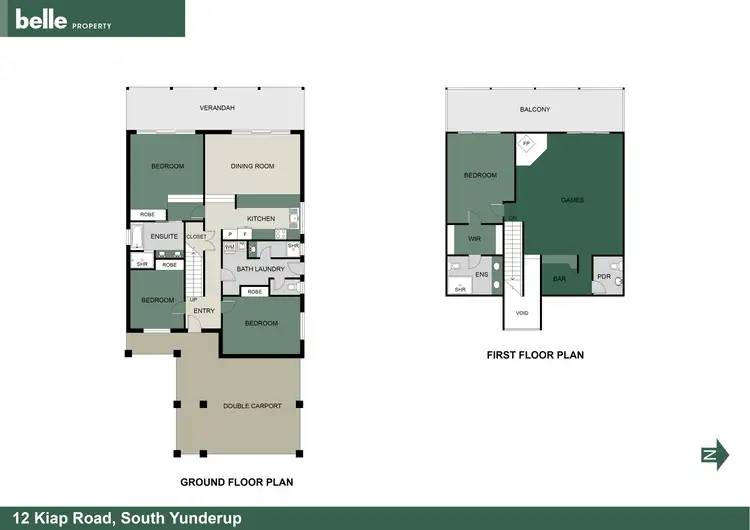 Floorplan of Homely house listing, 12 Kiap Road, South Yunderup WA 6208