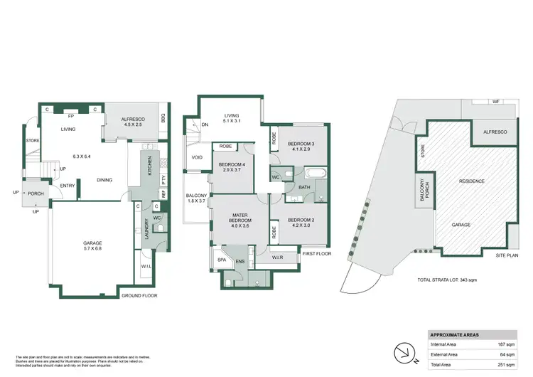 Floorplan of Homely house listing, 5B Kindra Way, Nollamara WA 6061