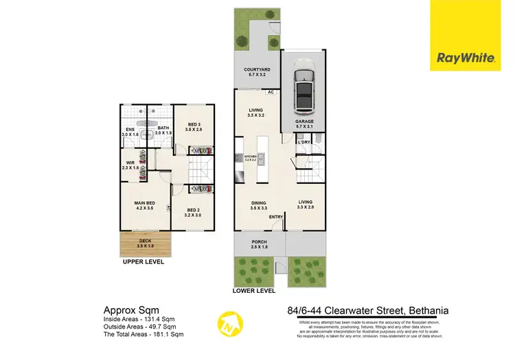 Floorplan of Homely house listing, 84/6-44 Clearwater Street, Bethania QLD 4205