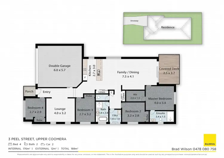 Floorplan of Homely house listing, 3 Peel Street, Upper Coomera QLD 4209