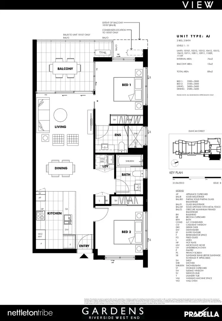 Floorplan of Homely apartment listing, 10312/30 Duncan Street, West End QLD 4101