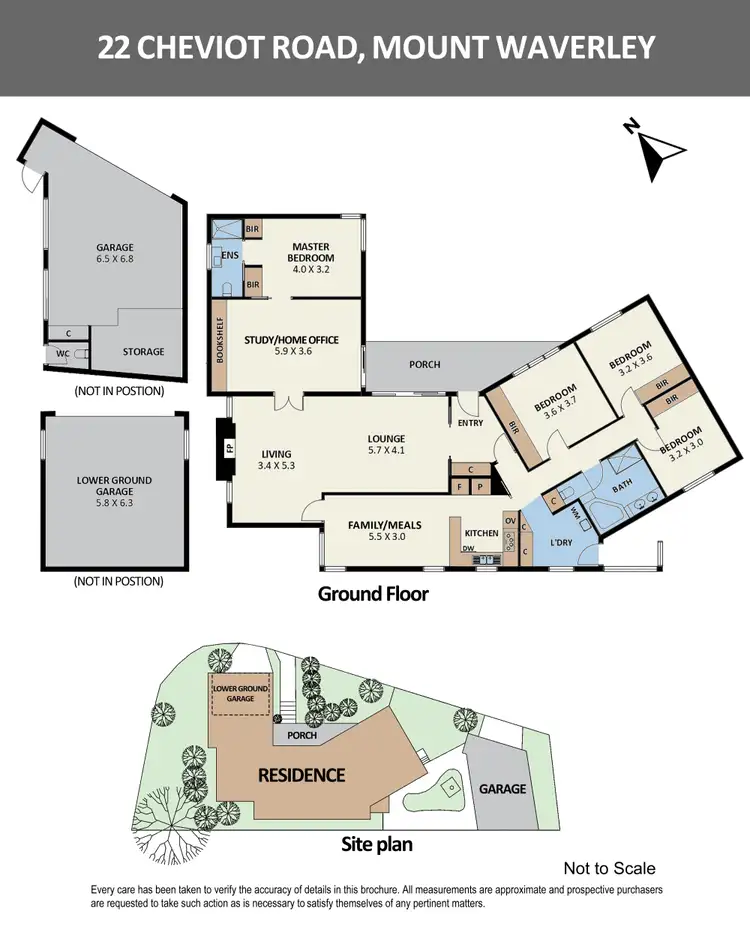 Floorplan of Homely house listing, 22 Cheviot Road, Mount Waverley VIC 3149