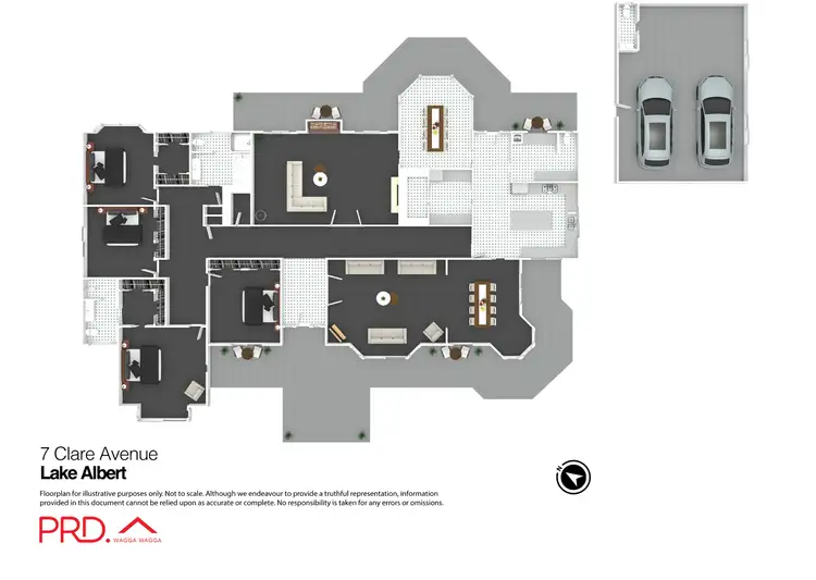 Floorplan of Homely house listing, 7 Clare Avenue, Lake Albert NSW 2650