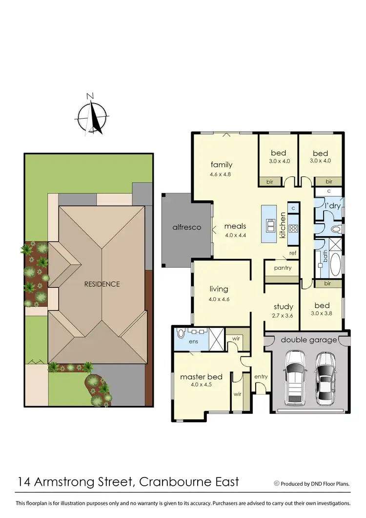 Floorplan of Homely house listing, 14 Armstrong Street, Cranbourne East VIC 3977