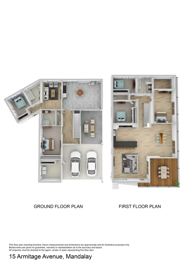 Floorplan of Homely house listing, 15 Armitage Avenue, Mandalay QLD 4802