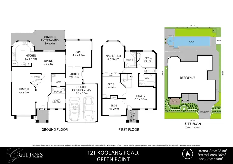 Floorplan of Homely house listing, 121 Koolang Road, Green Point NSW 2251