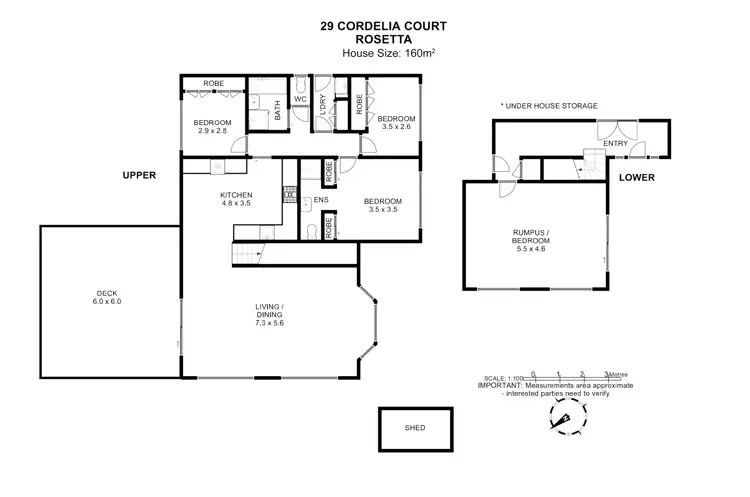 Floorplan of Homely house listing, 29 Cordelia Court, Rosetta TAS 7010