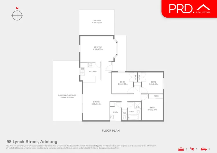 Floorplan of Homely house listing, 98 Lynch Street, Adelong NSW 2729