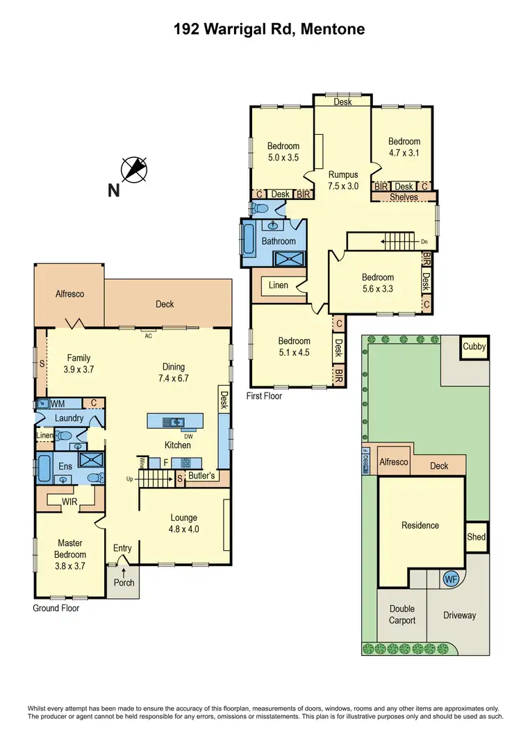 Floorplan of Homely house listing, 192 Warrigal Road, Mentone VIC 3194