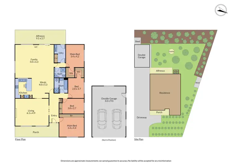 Floorplan of Homely house listing, 414 Scoresby Road, Ferntree Gully VIC 3156