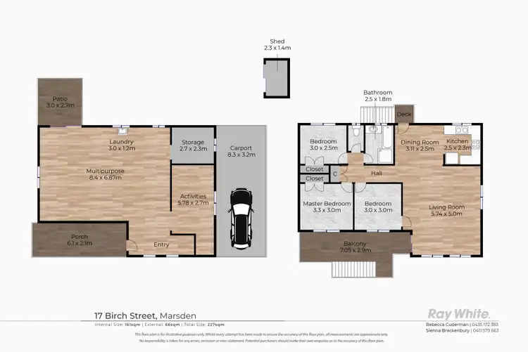 Floorplan of Homely house listing, 17 Birch Street, Marsden QLD 4132