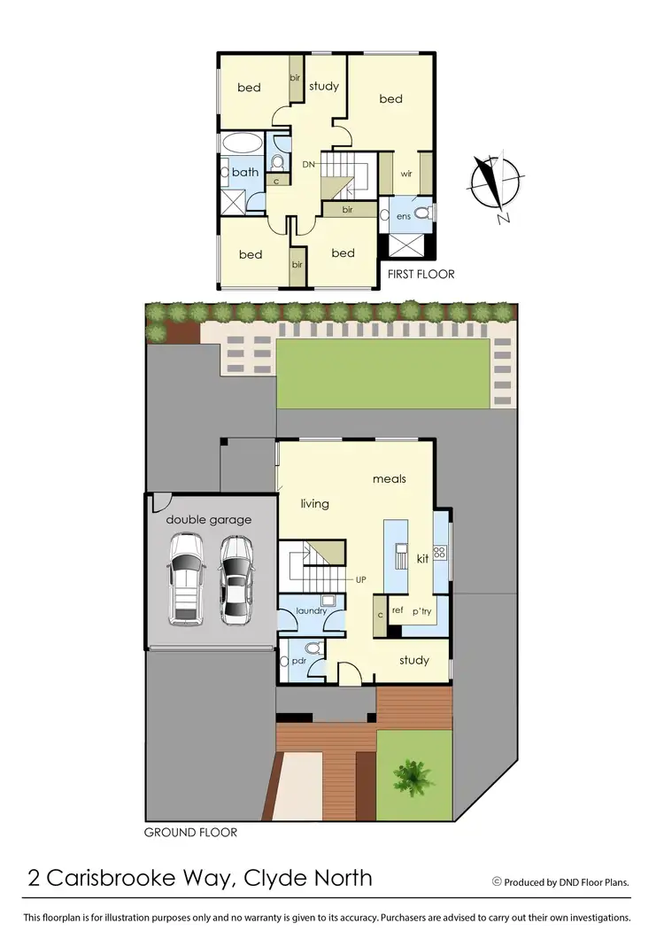 Floorplan of Homely house listing, 2 Carisbrooke Way, Clyde North VIC 3978