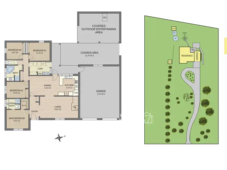 Floorplan of Homely rural property listing, 570 Meeniyan - Mirboo North Road, Dumbalk VIC 3956