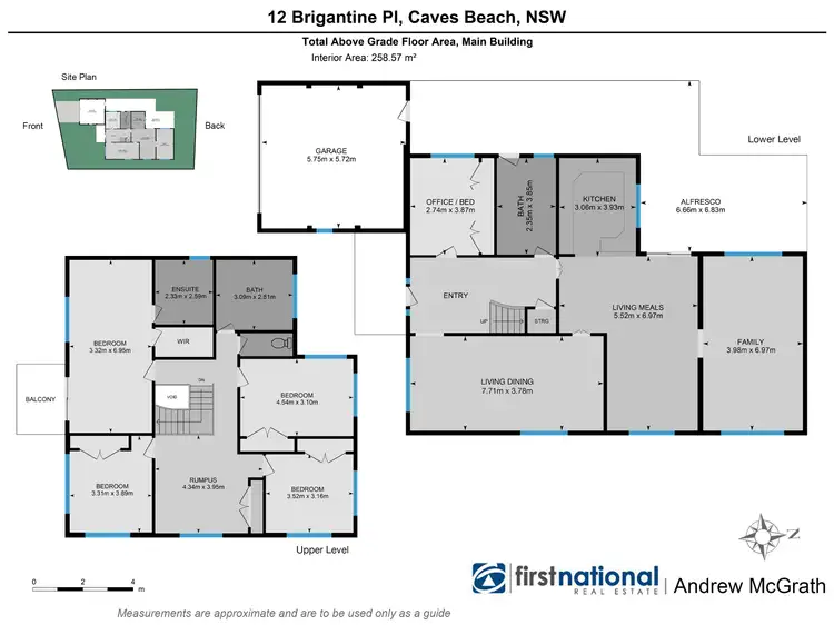 Floorplan of Homely house listing, 12 Brigantine Place, Caves Beach NSW 2281