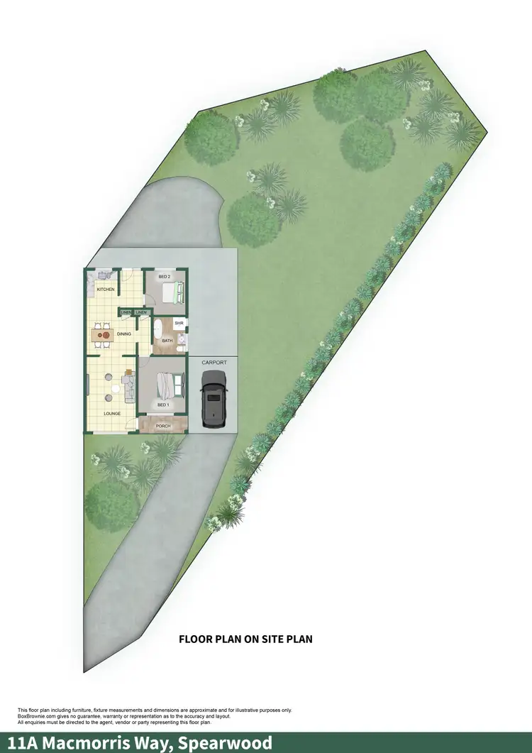 Floorplan of Homely house listing, 11A Macmorris Way, Spearwood WA 6163
