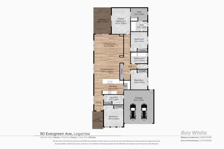 Floorplan of Homely house listing, 90 Evergreen Avenue, Loganlea QLD 4131