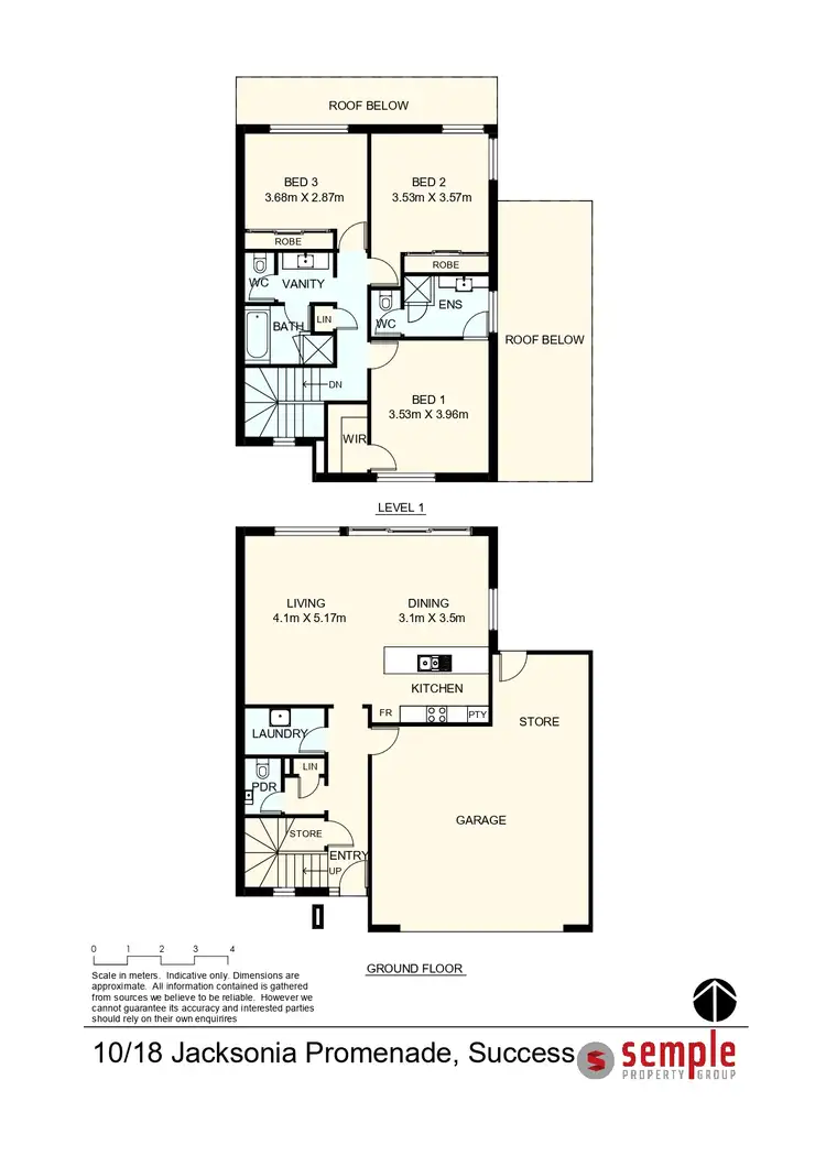 Floorplan of Homely house listing, 10/18 Jacksonia Promenade, Success WA 6164
