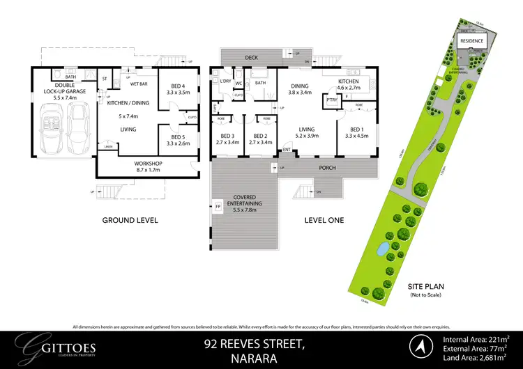 Floorplan of Homely house listing, 92 Reeves Street, Narara NSW 2250