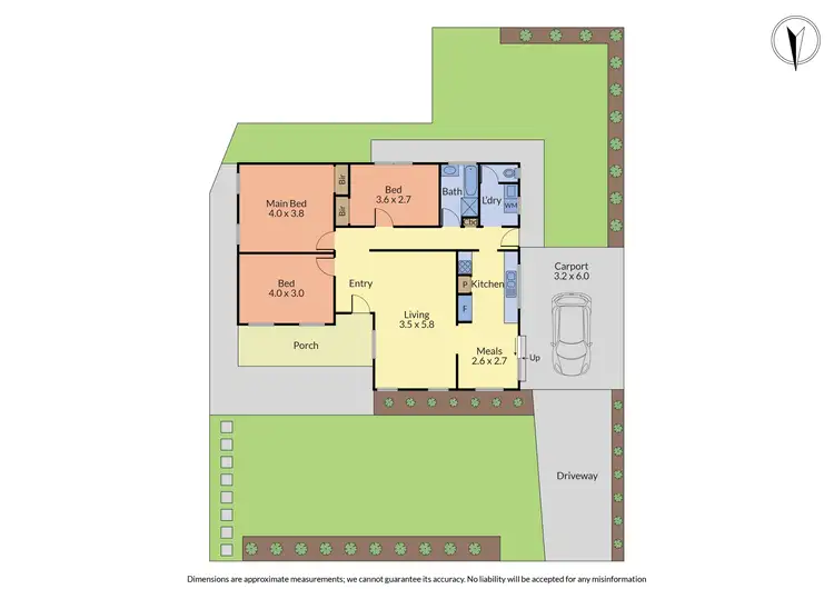 Floorplan of Homely unit listing, 42A Cinerea Avenue, Ferntree Gully VIC 3156