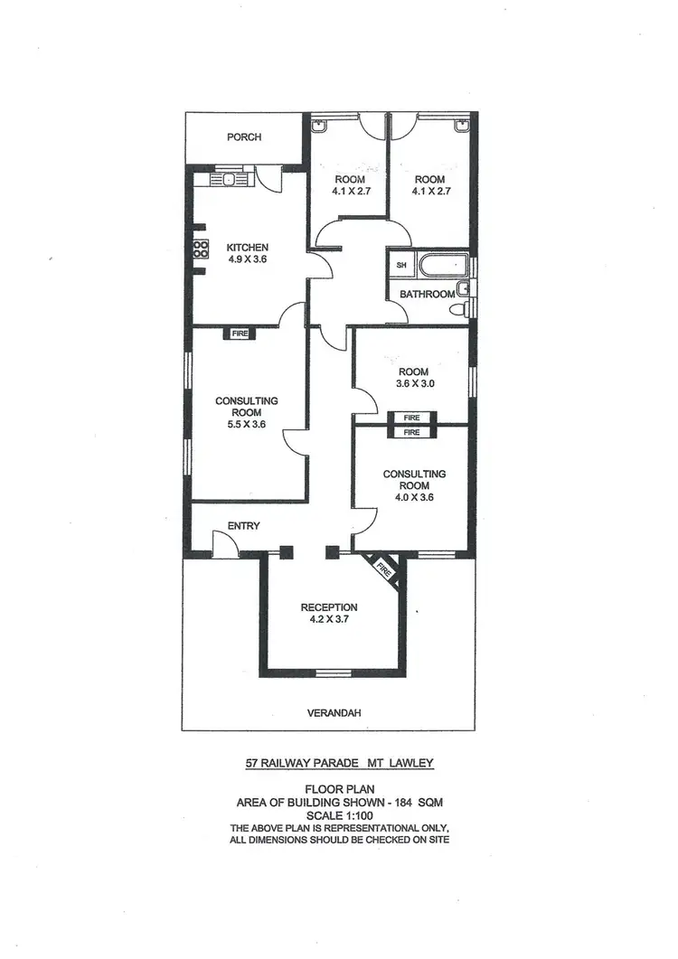 Floorplan of Homely house listing, 57 Railway Parade, Mount Lawley WA 6050
