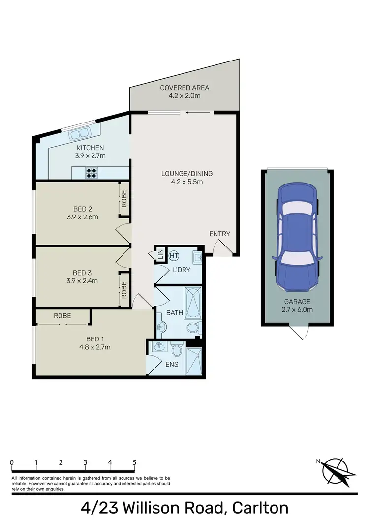 Floorplan of Homely unit listing, 4/23-25 Willison Road, Carlton NSW 2218