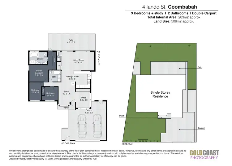 Floorplan of Homely house listing, 4 Iando Street, Coombabah QLD 4216