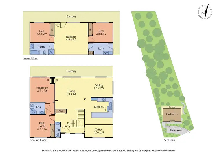 Floorplan of Homely house listing, 29 Walbundry Avenue, Ferntree Gully VIC 3156