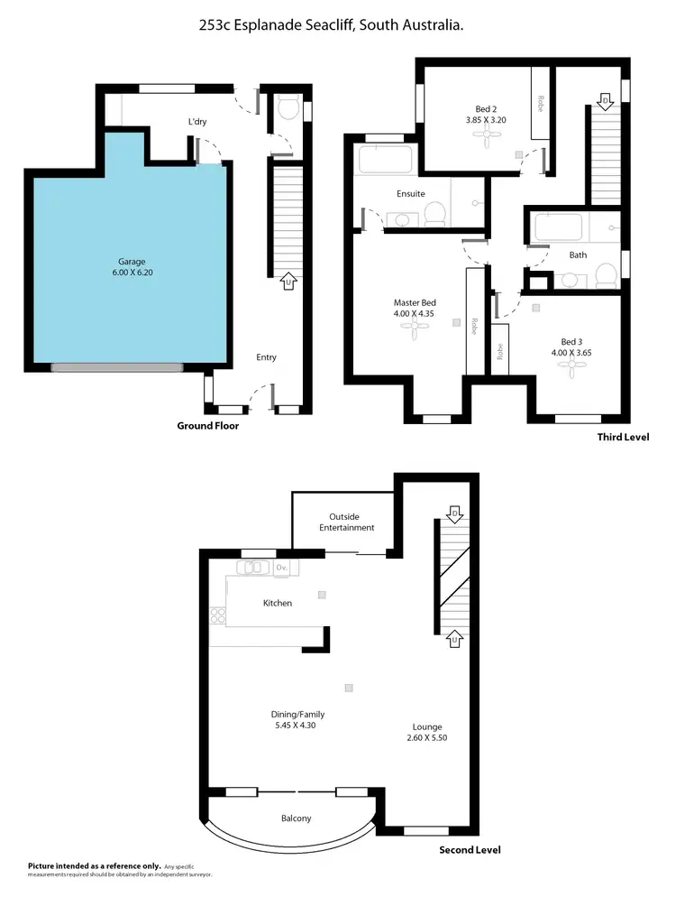 Floorplan of Homely house listing, 253c Esplanade, Seacliff SA 5049