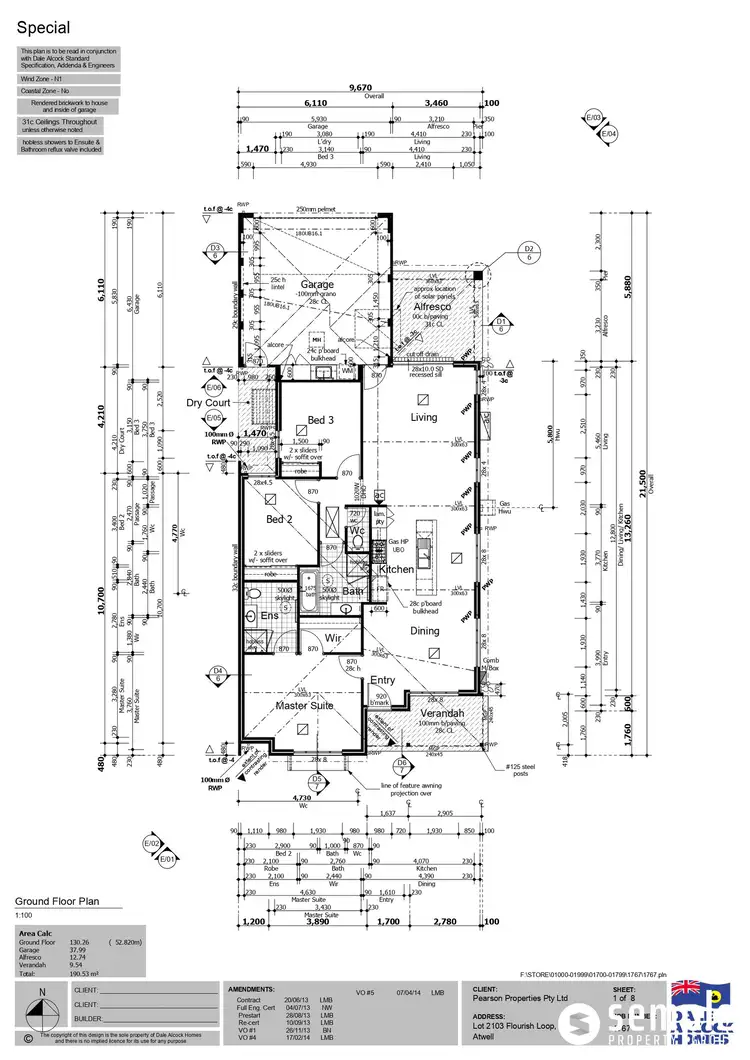 Floorplan of Homely house listing, 24 Flourish Loop, Atwell WA 6164