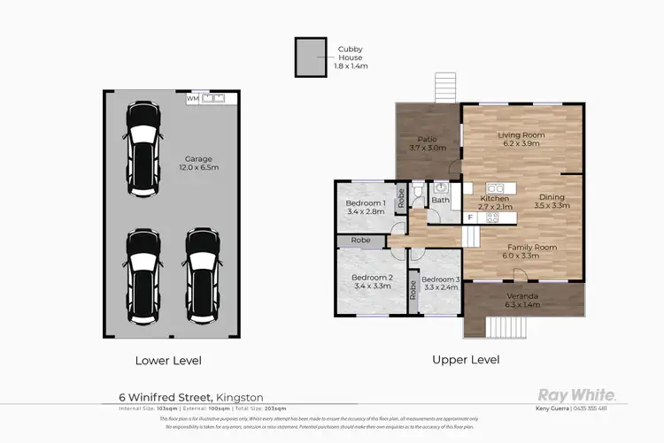 Floorplan of Homely house listing, 6 Winifred Street, Kingston QLD 4114