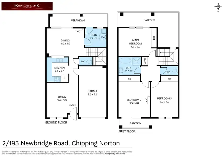Floorplan of Homely house listing, 2/193 Newbridge Road, Chipping Norton NSW 2170