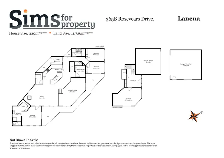 Floorplan of Homely house listing, 365B Rosevears Drive, Lanena TAS 7275