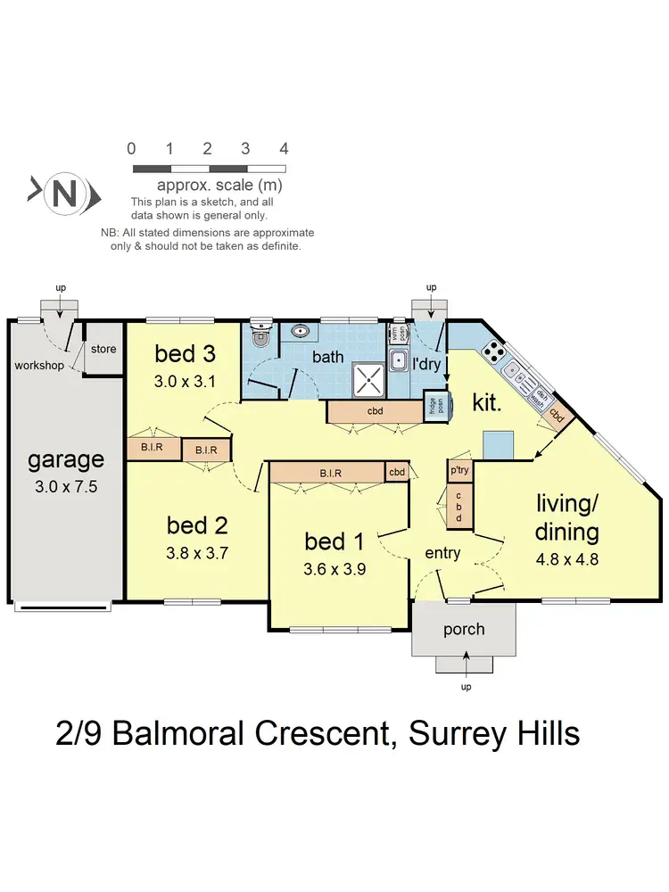 Floorplan of Homely unit listing, 2/9 Balmoral Crescent, Surrey Hills VIC 3127
