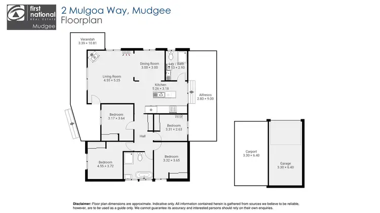 Floorplan of Homely house listing, 2 Mulgoa Way, Mudgee NSW 2850