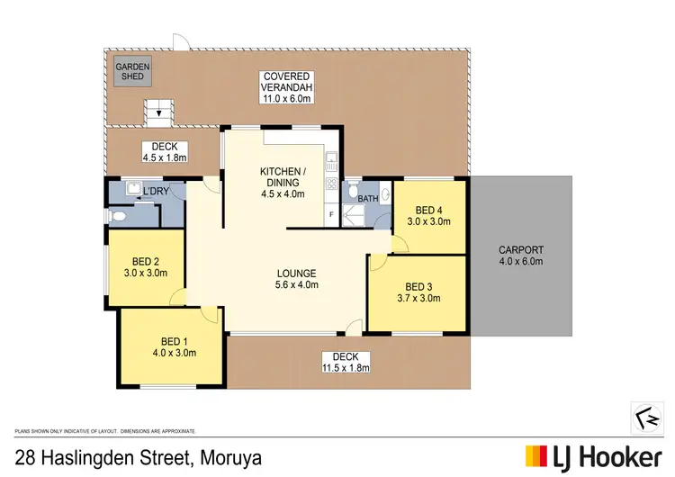 Floorplan of Homely house listing, 28 Haslingden St, Moruya NSW 2537