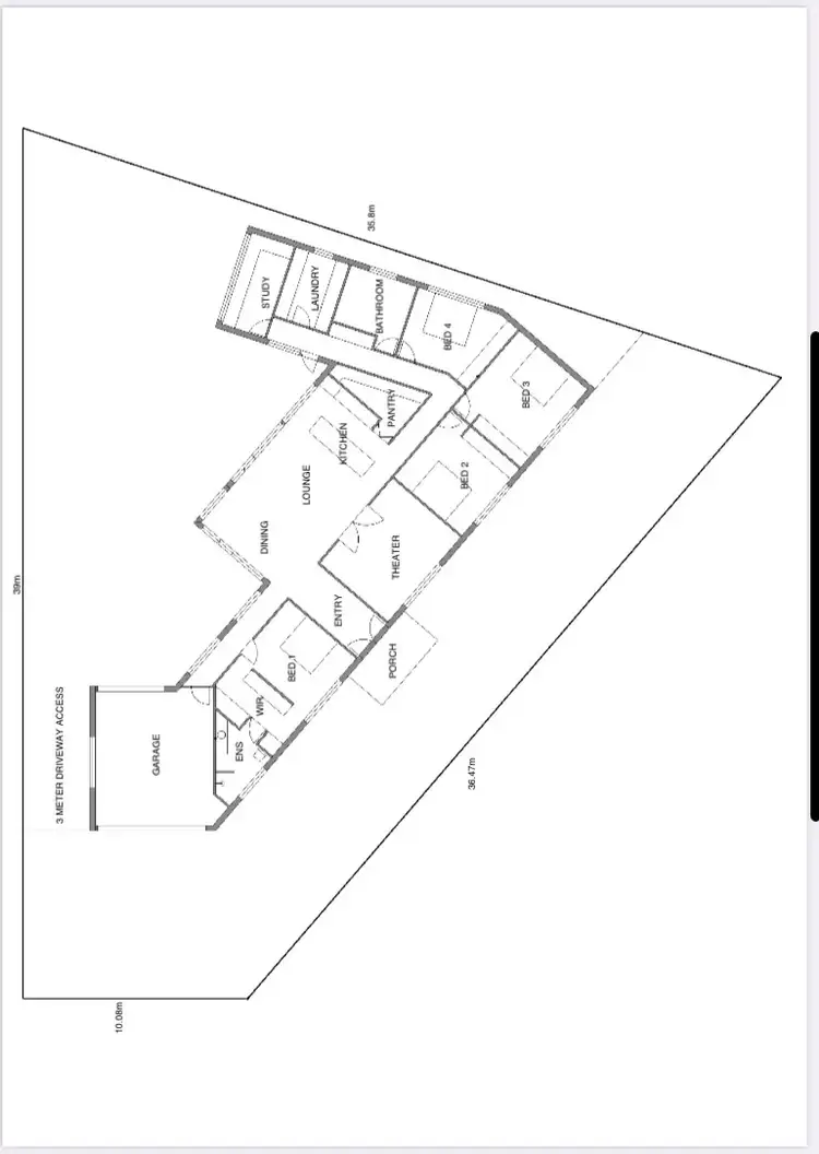 Floorplan of Homely land listing, 5 Plush Street, Greenock SA 5360