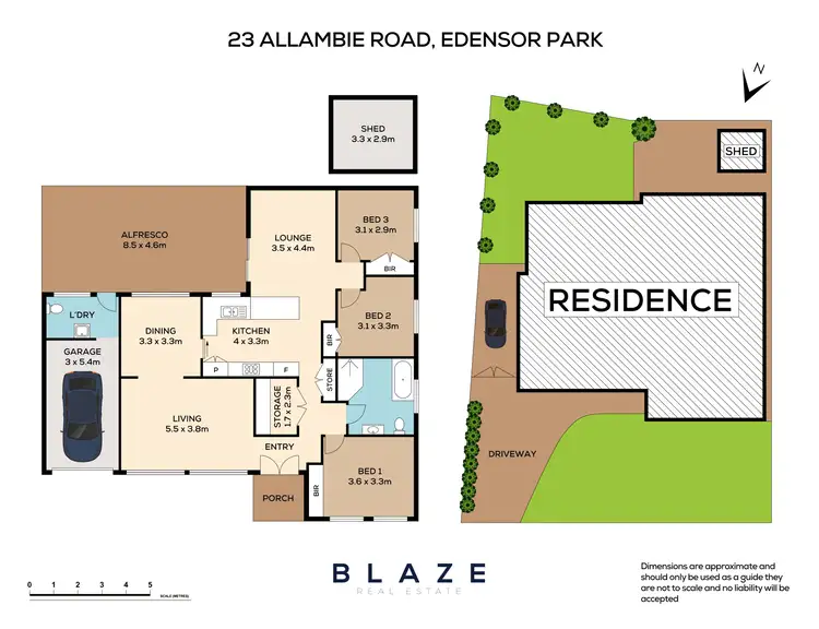 Floorplan of Homely house listing, 23 Allambie Road, Edensor Park NSW 2176