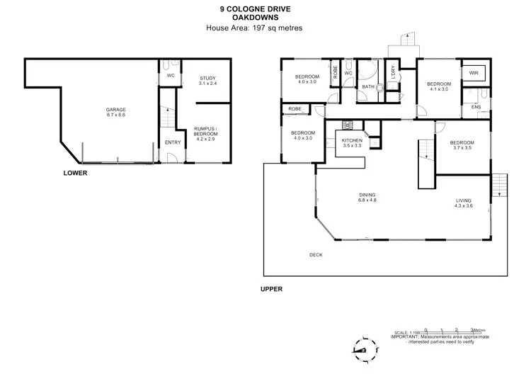 Floorplan of Homely house listing, 9 Cologne Drive, Oakdowns TAS 7019