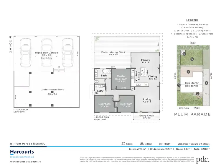 Floorplan of Homely house listing, 15 Plum Parade, Nerang QLD 4211