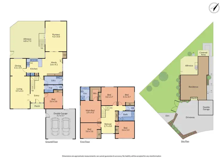 Floorplan of Homely house listing, 9 Beatrice Place, Ferntree Gully VIC 3156