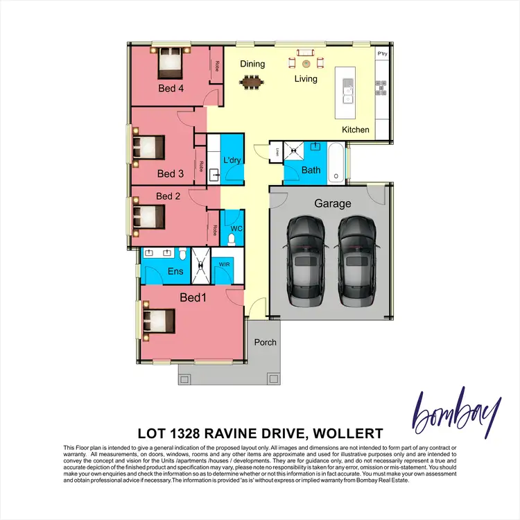 Floorplan of Homely house listing, Lot 1328 Ravine Drive, Wollert VIC 3750