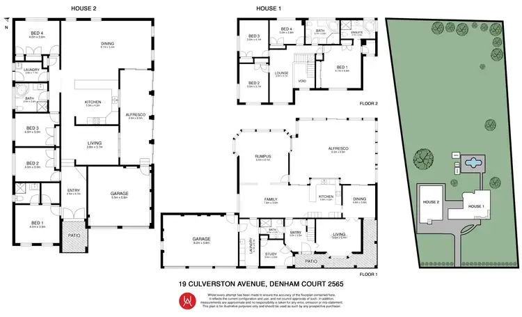Floorplan of Homely house listing, 19 Culverston Avenue, Denham Court NSW 2565