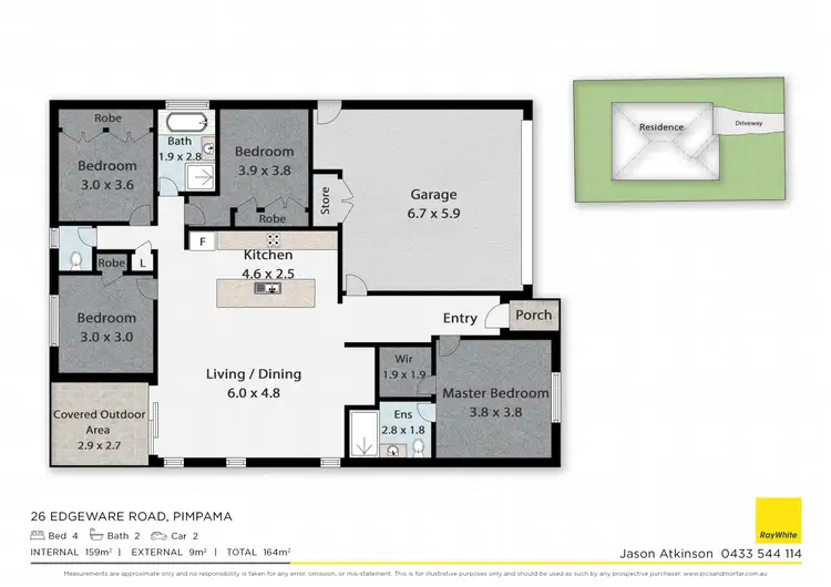 Floorplan of Homely house listing, 26 Edgeware Road, Pimpama QLD 4209