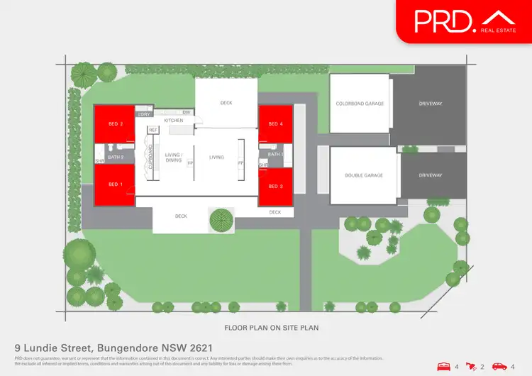 Floorplan of Homely house listing, 9 Lundie Street, Bungendore NSW 2621